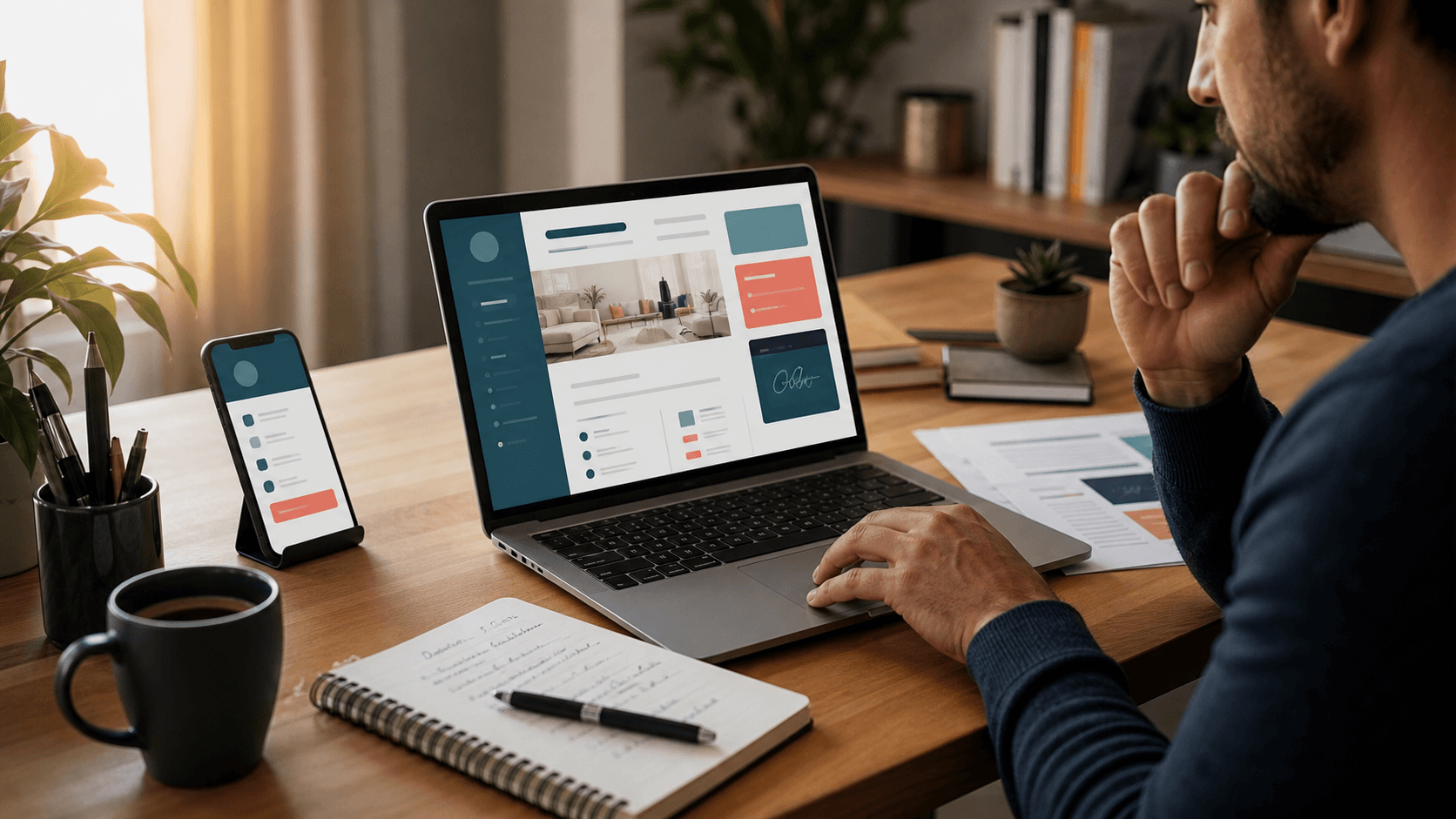 Tela de proposta comercial online criada no FechaPro